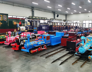 Kids track train kids electric train
