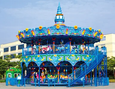 luxury double carousel