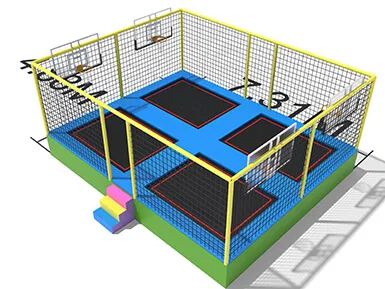 Trampoline bed
