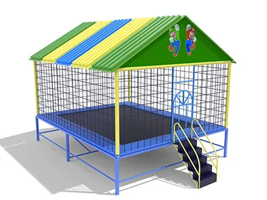 Trampoline bed