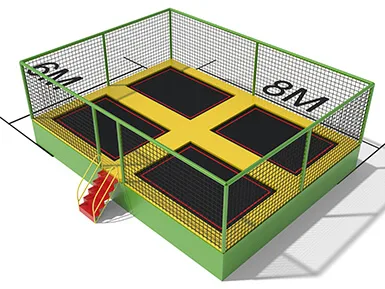 Trampoline bed