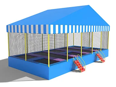 Trampoline bed