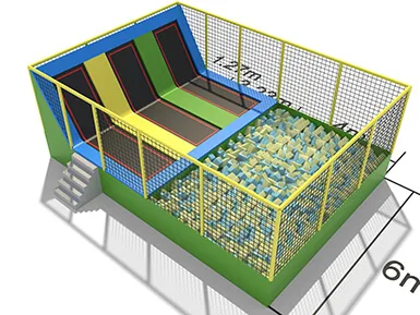 outdoor trampoline park