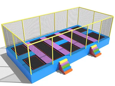 Trampoline bed