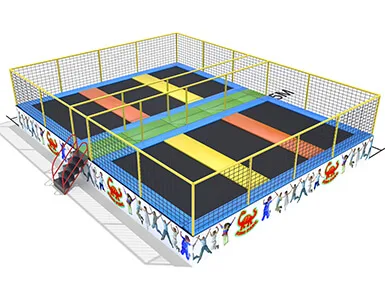 Commercial trampoline bed for sale