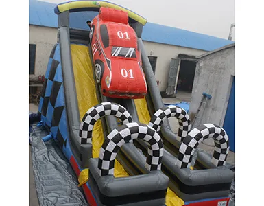 Inflatable slide
