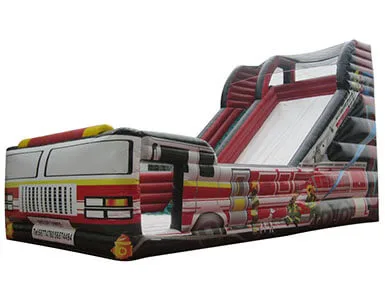 Inflatable slide