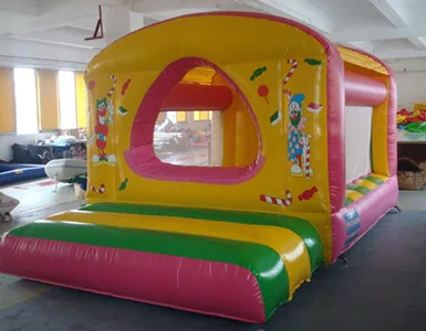 inflatable clown bouncer castle