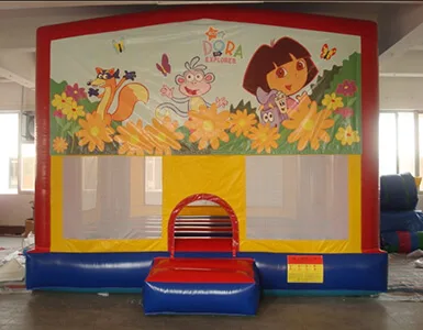 inflatable dora bouncer