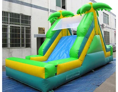 Inflatable water slide