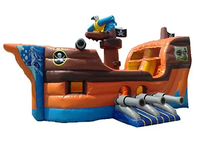 inflatable pirate ship bouncer