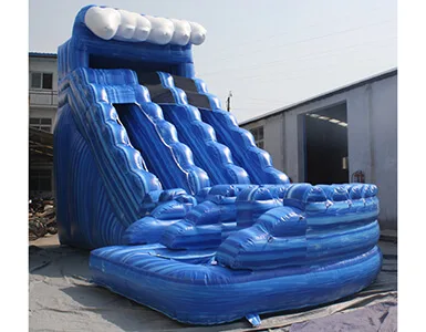 Inflatable water slide