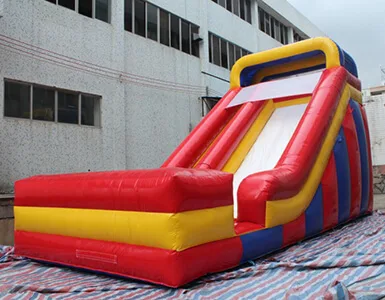Inflatable water slide