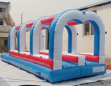 Inflatable water slide