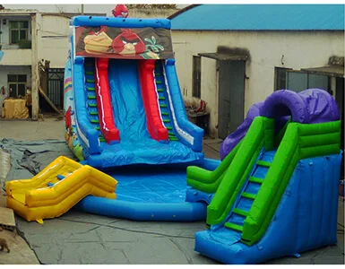 Inflatable water park