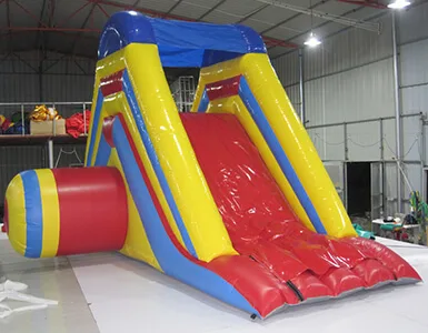 Inflatable water slide