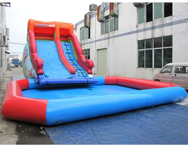 Inflatable water park