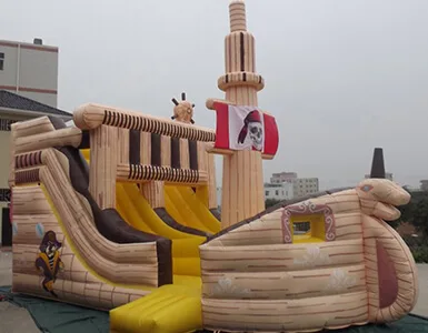 Inflatable slide