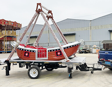 Portable small pirate ship