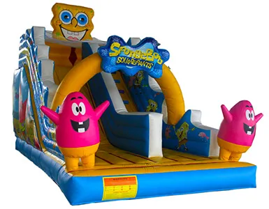 Inflatable slide