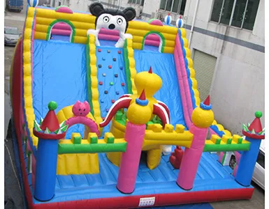 Inflatable slide
