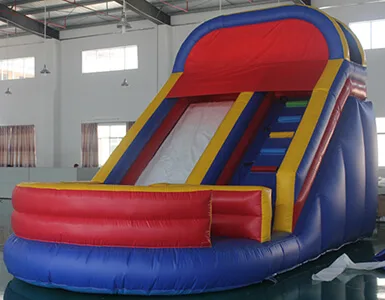 Inflatable slide