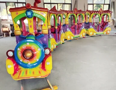 Kids track train for sale by Yueton - rail track trains for parks
