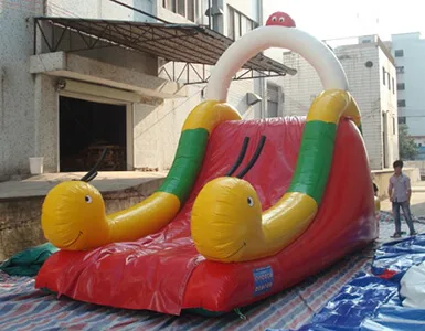 Inflatable slide