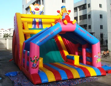 Inflatable slide