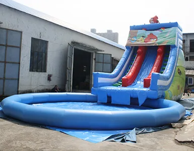 Inflatable water park