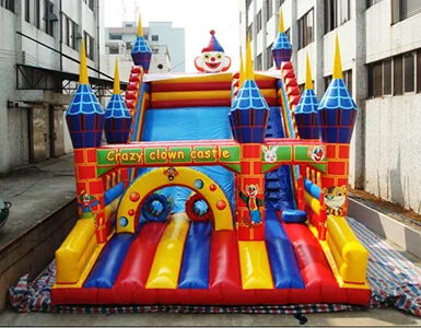 Inflatable slide