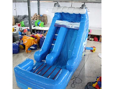 Inflatable water slide