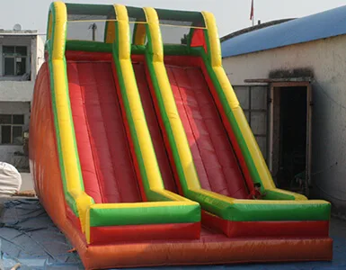 Inflatable slide