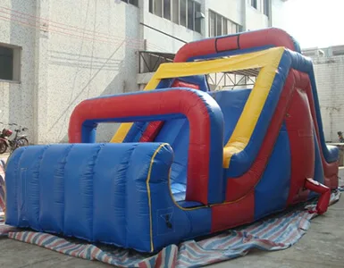 Inflatable slide