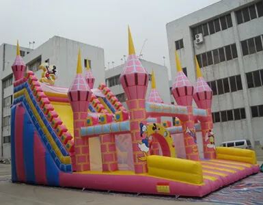 Inflatable slide