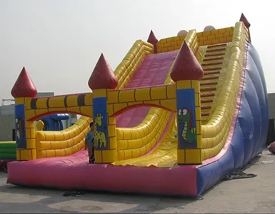 Inflatable slide