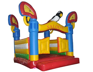 inflatable parrot pistol bouncer