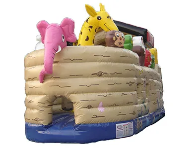 inflatable noah's ark bouncer