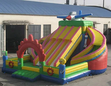Inflatable slide