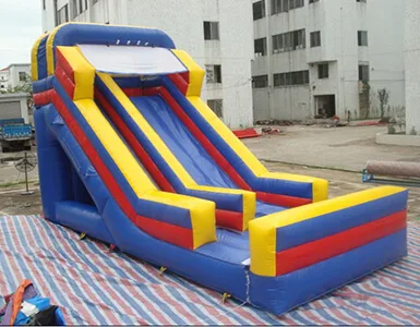 Inflatable slide