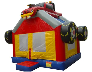 inflatable car bouncer