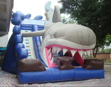 Inflatable slide