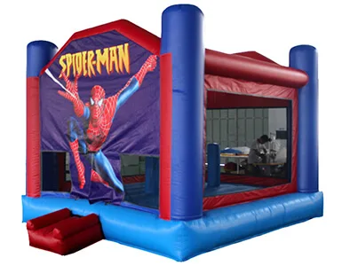 inflatable spiderman bouncer