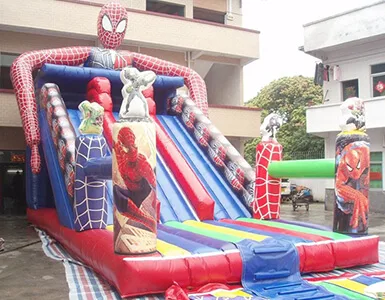 Inflatable slide