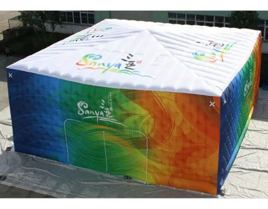Inflatable tent