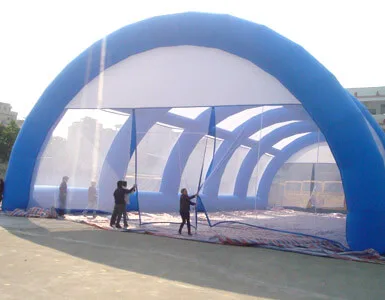 Inflatable tent