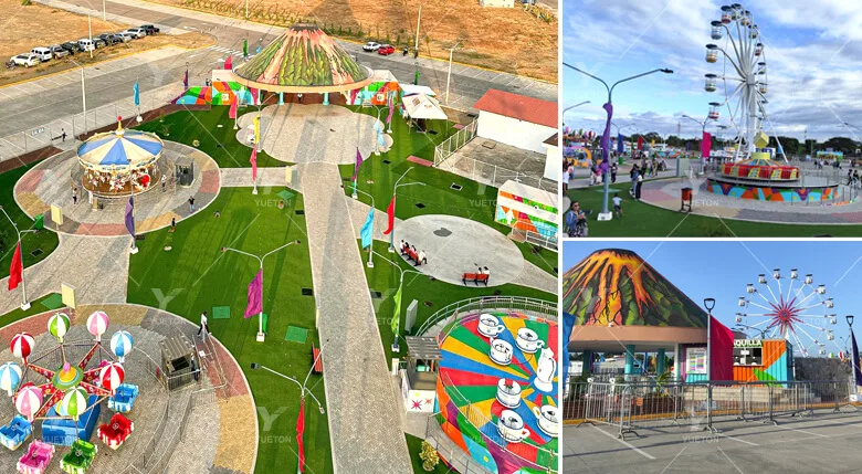 Amusement park 3D rendering Nicaragua project by Yueton