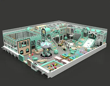 kid's zone indoor soft playground equipment