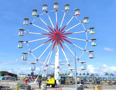 Family ferris wheel observation ride
