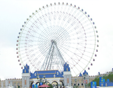 Kiddie ferris wheel for children
